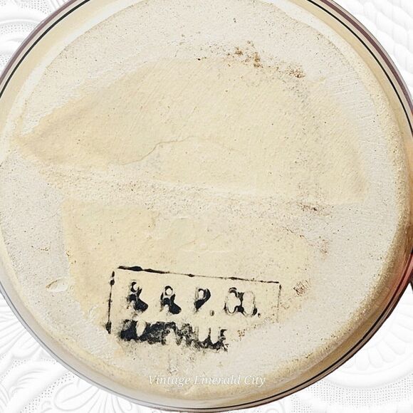 Vintage Robinson Ransbottom Pottery Roseville Ohio #850 1 Qt Pitcher Blue & Red - Picture 6 of 15